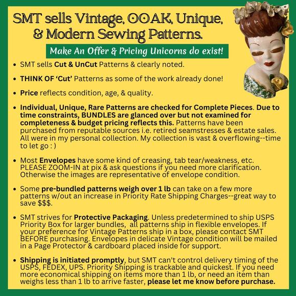 5-Sewing Pattern Bundle Vintage 70s 80s 90s Current Toddler Girls Boys Clothes - Picture 7 of 8